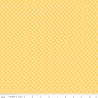 New Beginnings Posies Buttercream Yardage by Sandy Gervais for Riley Blake Designs | C15755-BUTTERCREAM