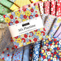 PRESALE 30s Playtime Charm Pack 5" by Linzee McCray for Moda Fabrics | 42 Pcs | 23370PP