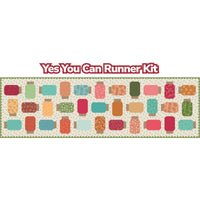 PRESALE Yes You Can Custom Runner Kit With Baked With Love  by Lori Holt of Bee in My Bonnet | Runner Size 17" x 57"