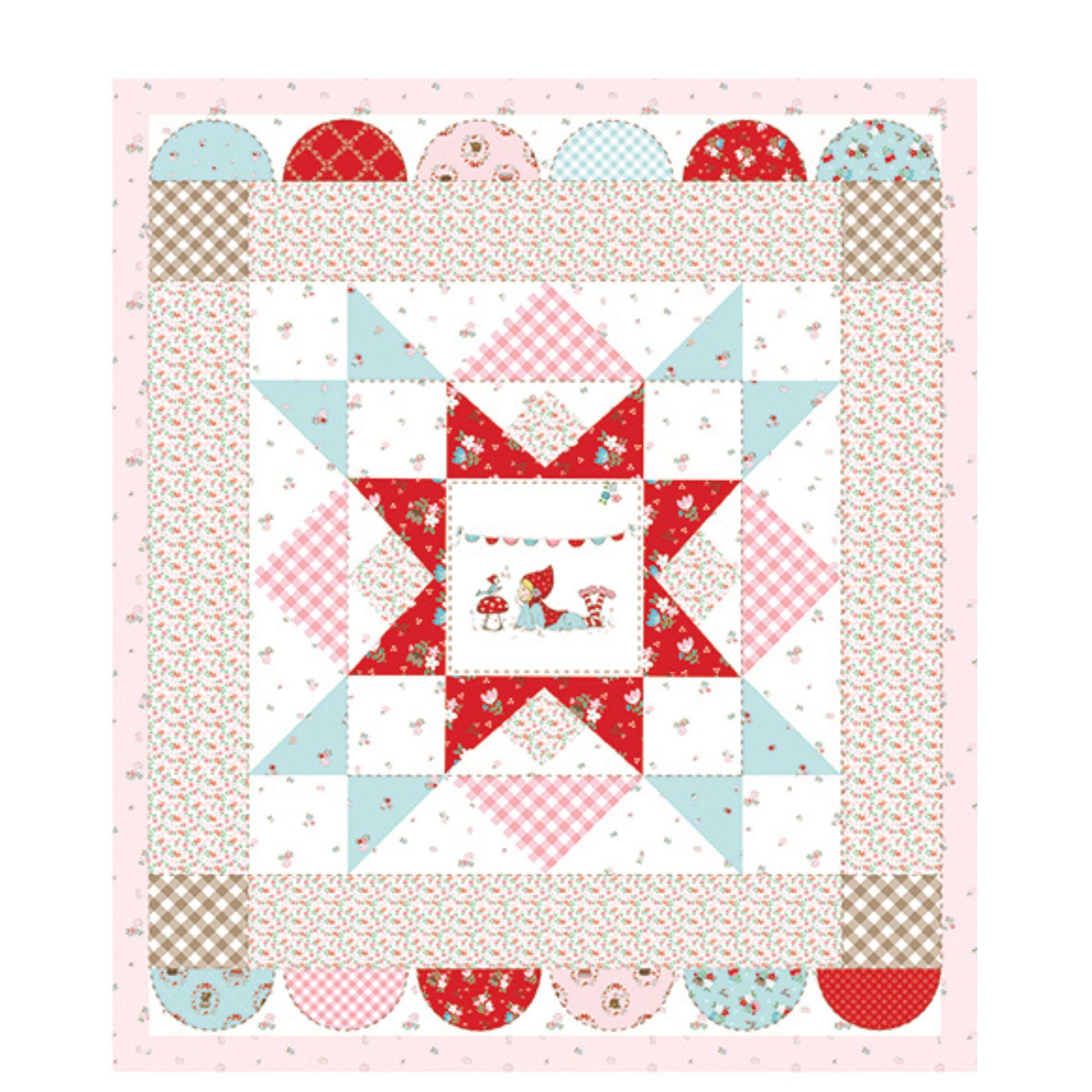 Whimsical Woodland Wall Hanging and Pillow Panel by Tasha Noel for Riley Blake Designs | Panel Size 23 1/2" x 43 1/2" | P17651-PANEL