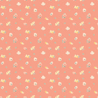 New Beginnings Sweet Peas Apricot Yardage by Sandy Gervais for Riley Blake Designs | C15752-APRICOT