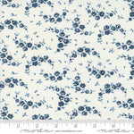Shoreline Cream Navy Summer Yardage by Camille Roskelley for Moda Fabrics |55308 24