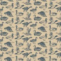 Plaid-Venture Club Ducks Tan Yardage by The RBD Designers for Riley Blake Designs | C17040-TAN