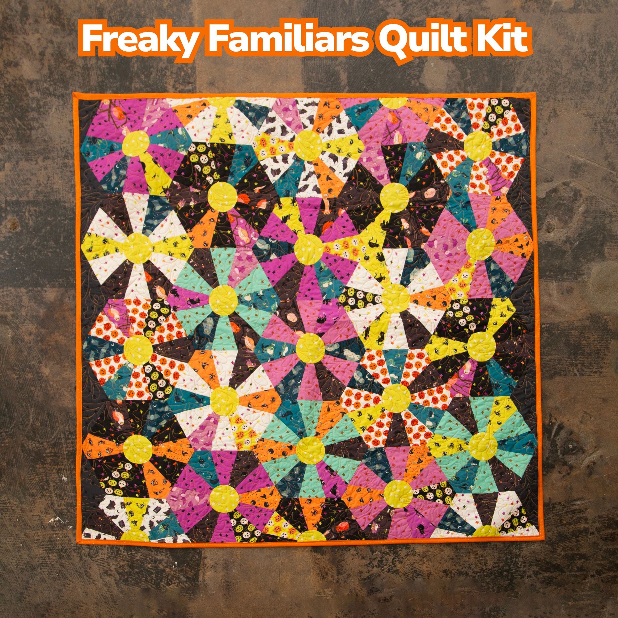 PRESALE Freaky Familiars Quilt Kit Boxed by Ruby Star Society | RS5190KIT
