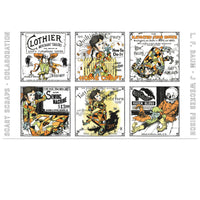 Scary Scraps Patch Panel by J. Wecker Frisch for Riley Blake Designs | Panel Size 23 1/2" x 43 1/2" | PD17601-PANEL