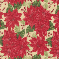 Holiday Cheer Vintage Poinsettia Yardage by Stacy Iest Hsu for Moda Fabrics | 20971 11