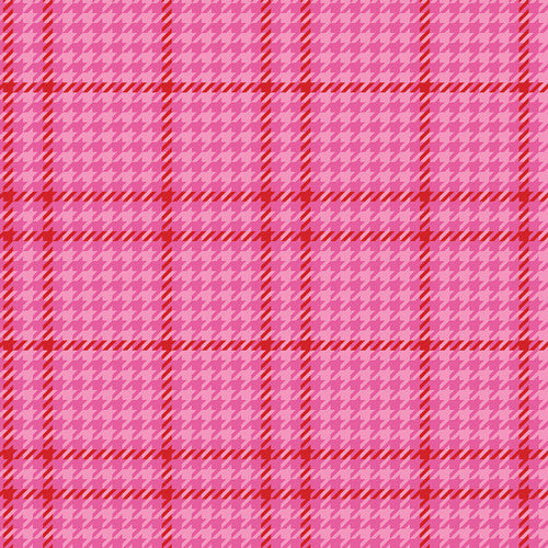 PRESALE Christmas in Color Holiday Check Sugarplum Yardage by Art Gallery Fabrics | CMC-25408