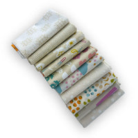 Ruby Star Fat Quarter Bundle Low Volume | Ruby Star Society |10 Fat Quarters | Curated Bundle