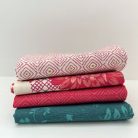 Parlor Custom Fat Quarter Bundle by Crystal Manning for Moda Fabrics | 4 FQs | Curated Bundle