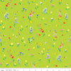 100 Aker Woods Picnic Meadow Lime Yardage by Jill Howarth for Riley Blake Designs | C15172-LIME