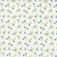 Cali & Co Vine and Bud Cloud Cobalt Yardage by Corey Yoder for Moda Fabrics | 29192 21