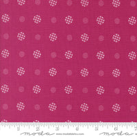Color Crush Mod Dot Magenta Yardage by V and Co. for Moda Fabrics | 10886 42