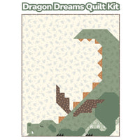 PRESALE Dragon Dreams Quilt Kit Boxed with Faraway Kingdom by Natalia Juan Abello for Riley Blake Designs | KT-17430