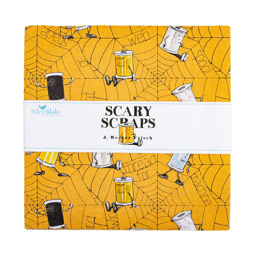 Scary Scraps 10" Stacker by J. Wecker Frisch for Riley Blake Designs | 42 Pcs | 10-17600-42