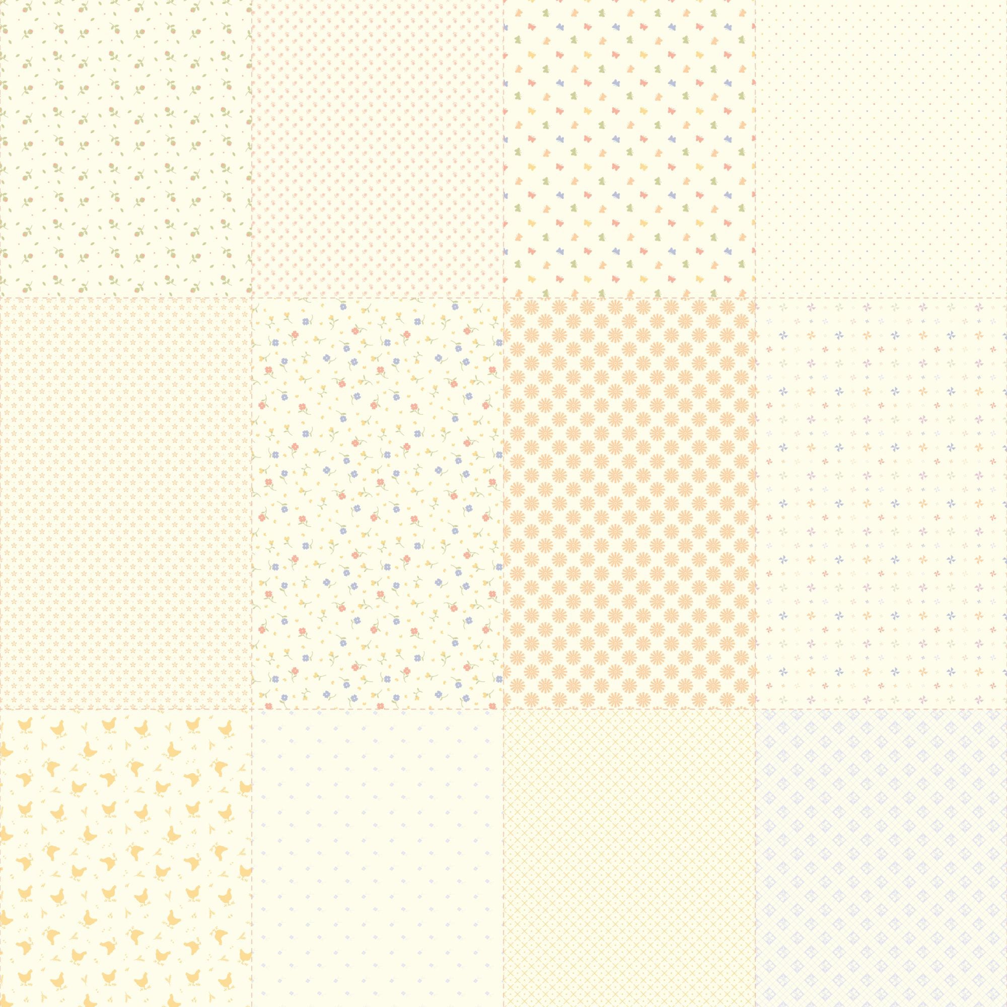 PRESALE Pastel Prairie Low Volume Sampler Panel Porcelain by My Sew Quilty Life for Moda Fabrics | Panel Size  36" x 44" | 31789 11