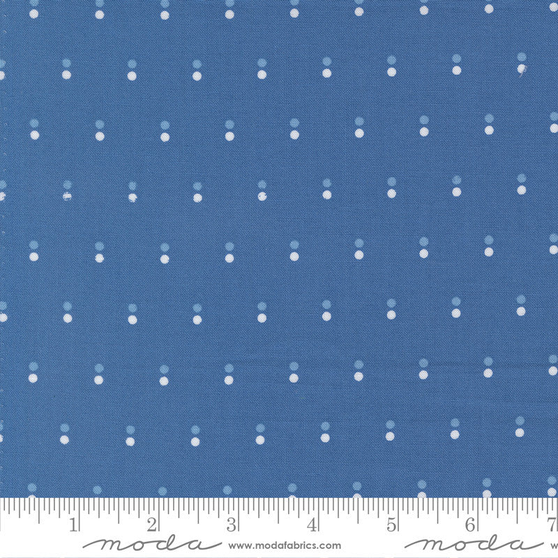 PRESALE Blueprint Dots Blueprint Sea Yardage by Camille Roskelley for Moda Fabrics | 55334 17