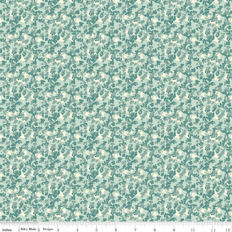 New Beginnings Blossoms Mist Yardage by Sandy Gervais for Riley Blake Designs | C15754-MIST