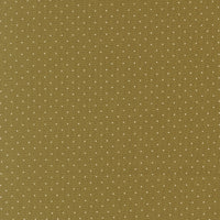 PRESALE Butternut and Sage Pindot Olive Yardage by Fig Tree & Co for Moda Fabrics | 35446 14