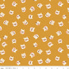 100 Aker Woods Pooh Brain Gold Yardage by Jill Howarth for Riley Blake Designs | C15174-GOLD