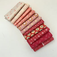Lori Holt Custom Fat Quarter Bundle Pink by Lori Holt for Riley Blake Designs | 11 FQs | Curated Bundle