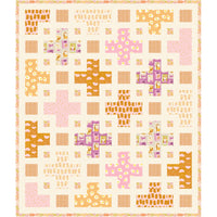 The Violet Quilt Custom Quilt Kit With Egg and Friends by Kimberly Kight for Ruby Star Society | Size 58" x 68"