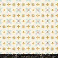 Sale! Winterglow Natural Cross Stitch Yardage by Ruby Star Society for Moda Fabrics | RS5111 12