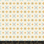 Winterglow Natural Cross Stitch Yardage by Ruby Star Society for Moda Fabrics | RS5111 12