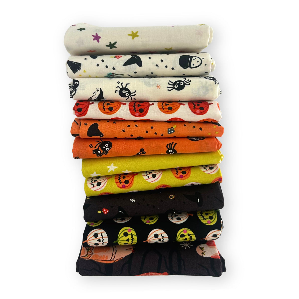 Halloween Fat Quarter Bundle | Freaky Familiars by Ruby Star Society | 11 FQs | Curated Bundle