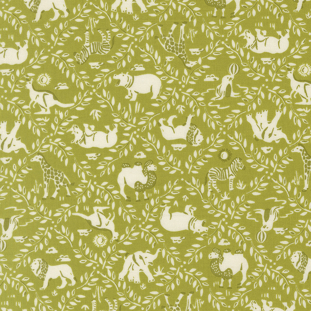 PRESALE Animal Park Fun Animal Crackers Iguana Yardage by Stacy Iest Hsu for Moda Fabrics | 20964 16