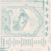 Wide Back Flower Patch Farmers Almanac Yardage by Lori Holt of Bee in My Bonnet | 108" Wide Backing | WB15576-RAINDROP