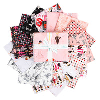 Barbie Vintage Fat Quarter Bundle by Riley Blake Designs | 15 FQs