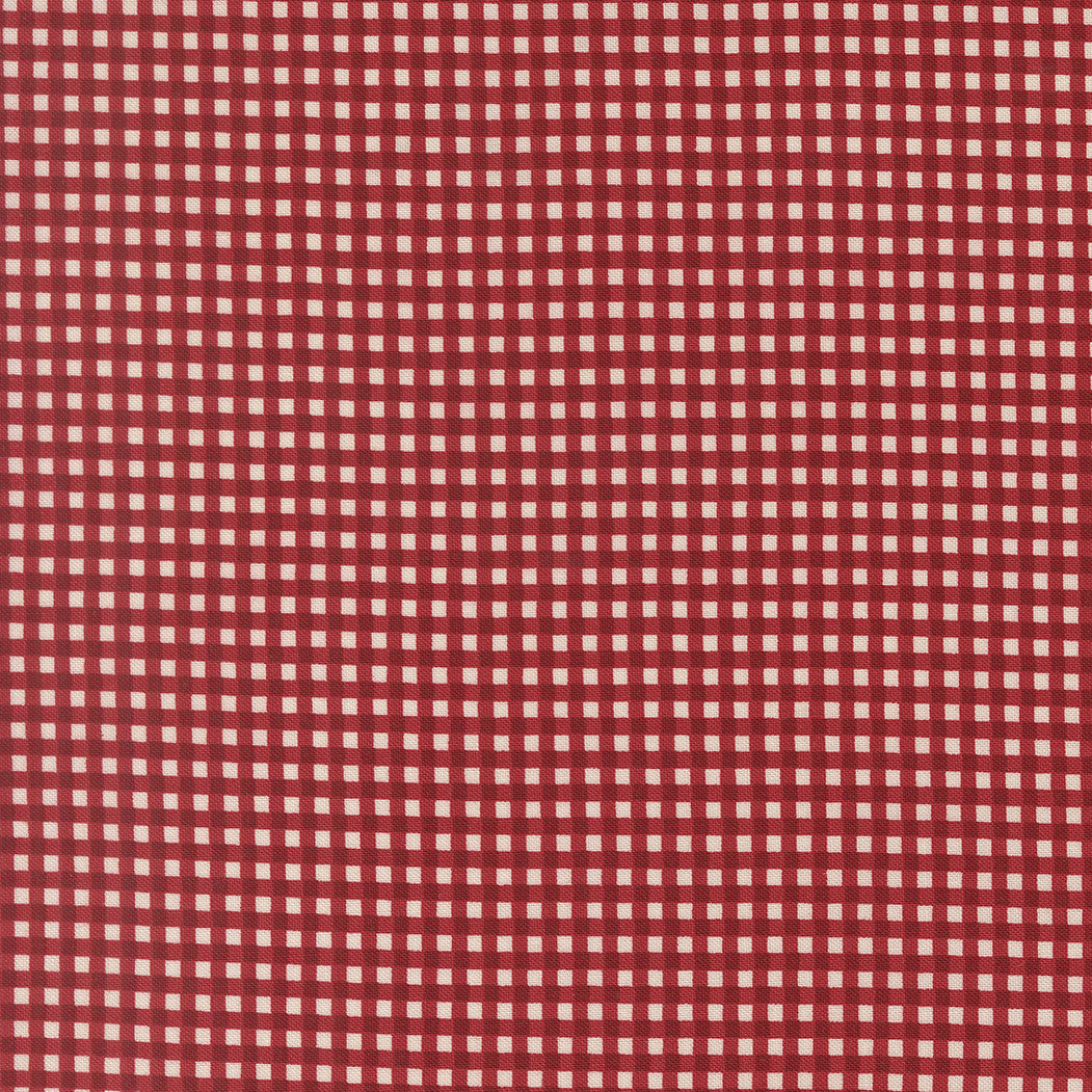 PRESALE Chilly Gingham Red Yardage by Sweetwater for Moda Fabrics | 55716 12