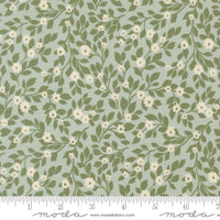 PRESALE True Love Daydream Posies Robins Egg Yardage by Lella Boutique for Moda Fabrics | 5261 14