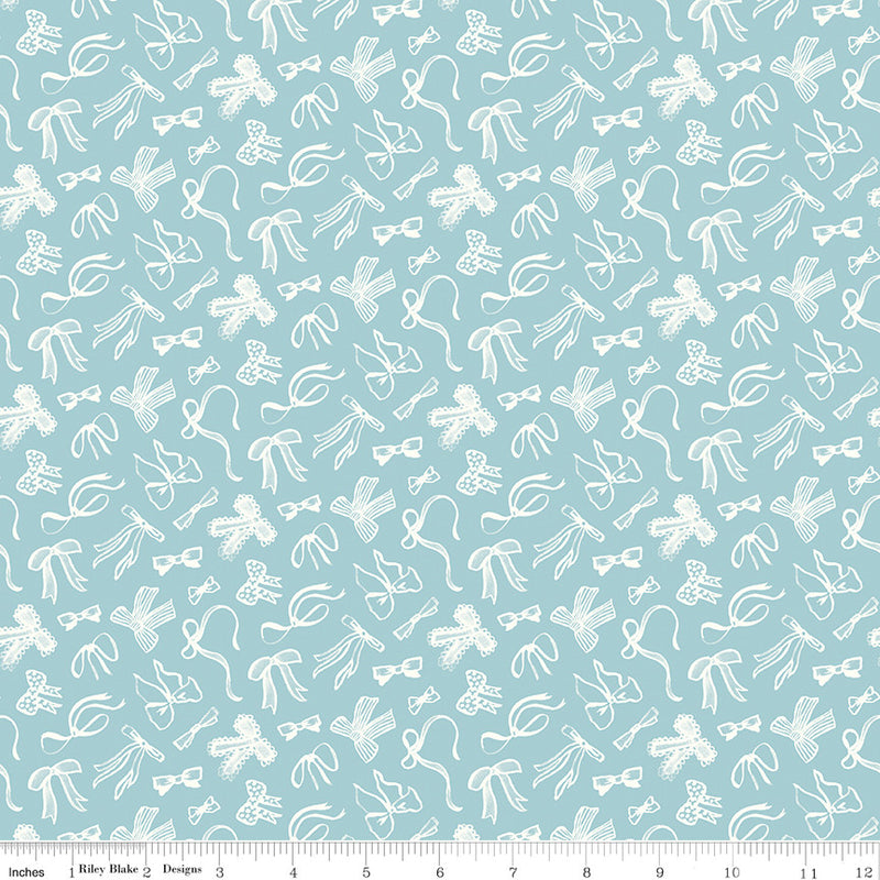 Mary Catherine Bows Songbird Yardage by Amy Smart for Riley Blake Designs | C16702-SONGBIRD