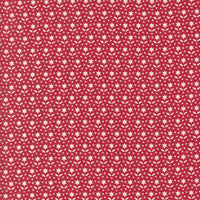 PRESALE Buon Natale Star Blooms Pomegranate Yardage by Fig Tree & Co for Moda Fabrics | 35405 14