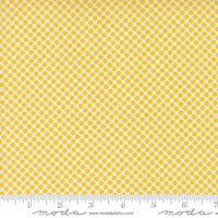 PRESALE Gathered Bon Bons Crammed Citrine Yardage by Jen Kingwell for Moda Fabrics | 18298 11