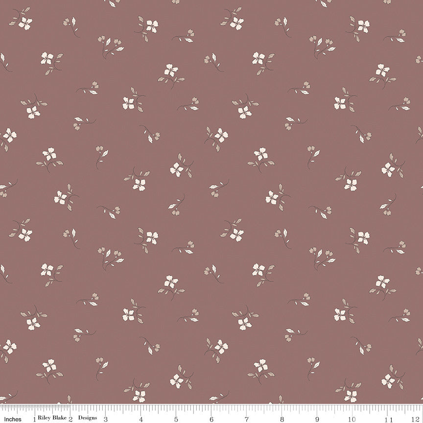 PRESALE Charmed & Treasured Iris Canyon Rose Yardage by Kassidy Grace for Riley Blake Designs | C18162-CANYONROSE