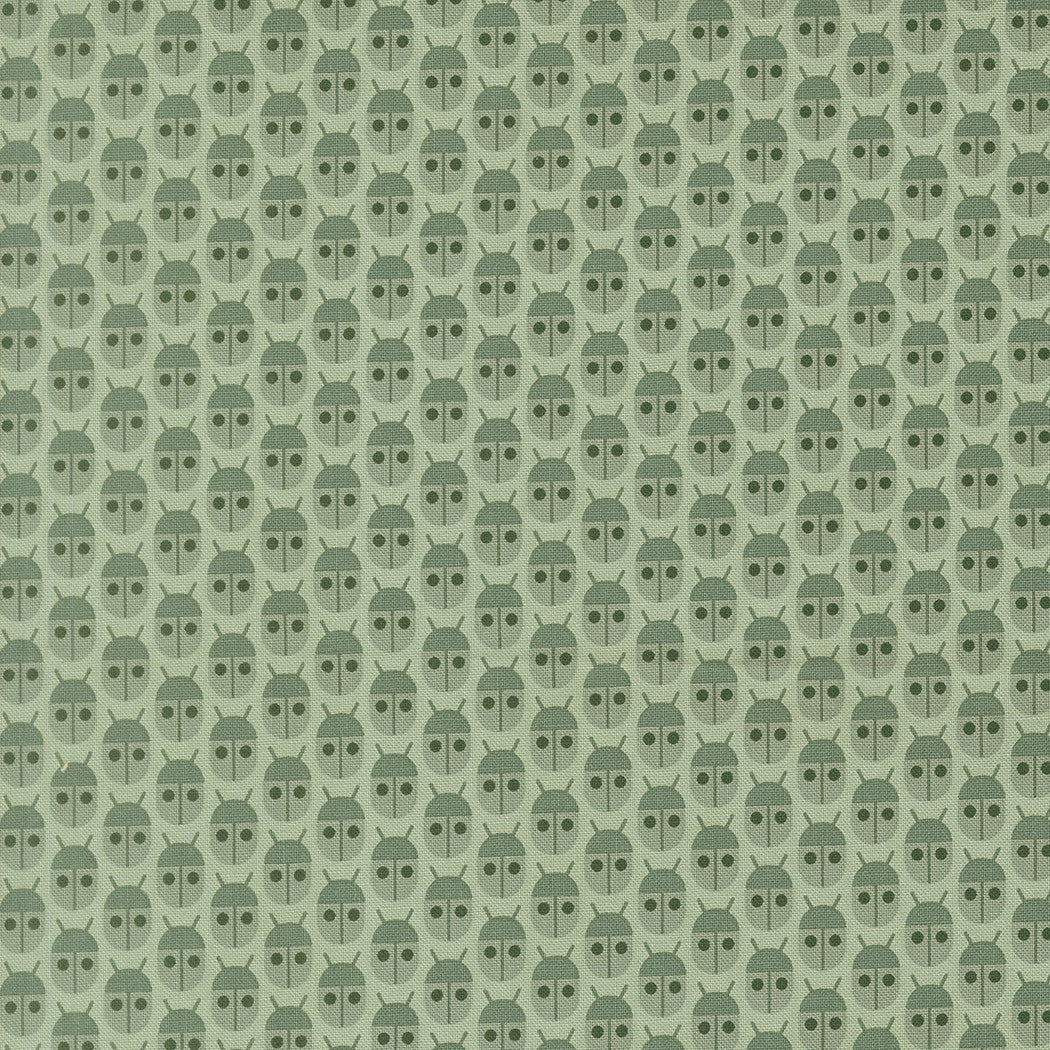 PRESALE Popcorn Little Bugs Mist Yardage by Elizabeth Hartman for Moda Fabrics | 51280 23
