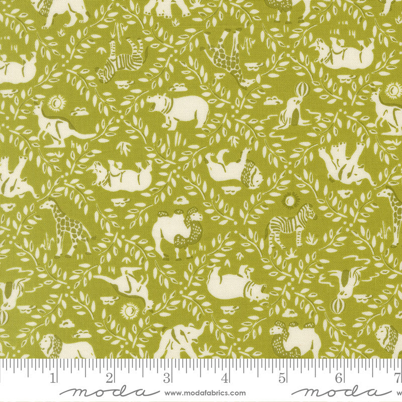 PRESALE Animal Park Fun Animal Crackers Iguana Yardage by Stacy Iest Hsu for Moda Fabrics | 20964 16