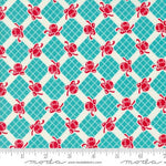 Kitty Christmas Custom Fat Quarter Blue Colorway Bundle by Urban Chiks for Moda Fabrics | Curated Bundle 6 Fat Quarters