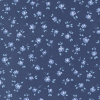 PRESALE Blueprint Grace Navy Tonal Yardage by Camille Roskelley for Moda Fabrics | 55331 36