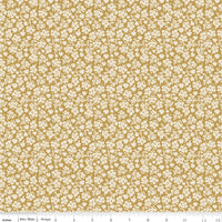PRESALE Before the Bloom Viola Gold Yardage Danelys Sidron for Riley Blake Designs | C18063-GOLD