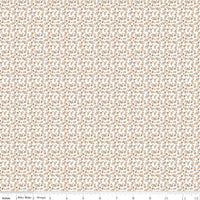 Whimsical Woodland Mini Florals Natural Yardage by Tasha Noel for Riley Blake Designs | C17645-NATURAL