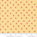 PRESALE Cali & Co Cherries Soft Yellow Yardage by Corey Yoder for Moda Fabrics | 29194 16