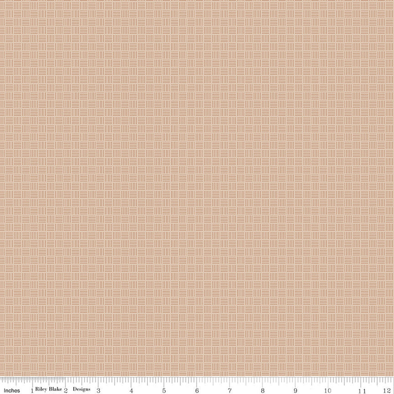 PRESALE Threads of Grace Criss Cross Sand Yardage by Kassidy Grace for Riley Blake Designs | C16825-SAND
