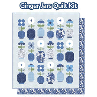 PRESALE Ginger Jars Quilt Kit Boxed | Blueprint by Camille Roskelley for Moda Fabrics | KIT55330