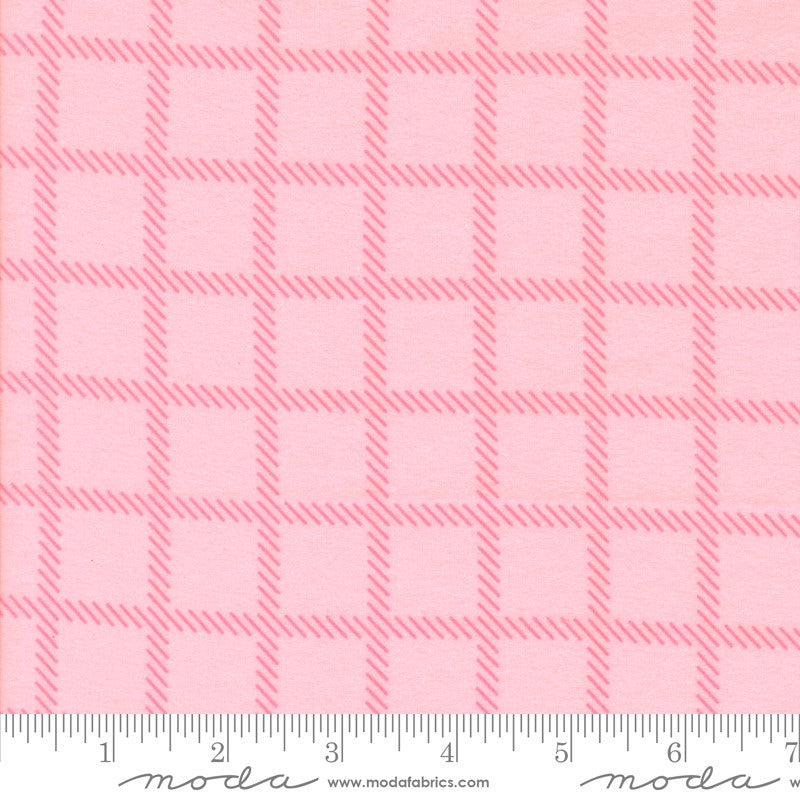 Sherbet Sunshine Flannel Cross Check Petunia Yardage by Corey Yoder for Moda Fabrics | 29221 26F