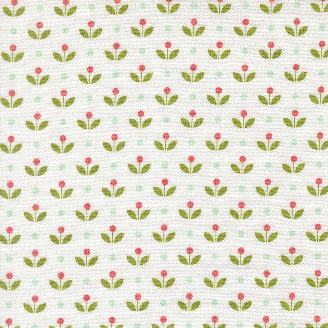 PRESALE Bloomsberry Mayfair White Yardage by Camille Roskelley for Moda Fabrics | 55357 11