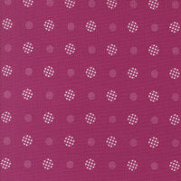 Color Crush Mod Dot Magenta Yardage by V and Co. for Moda Fabrics | 10886 42