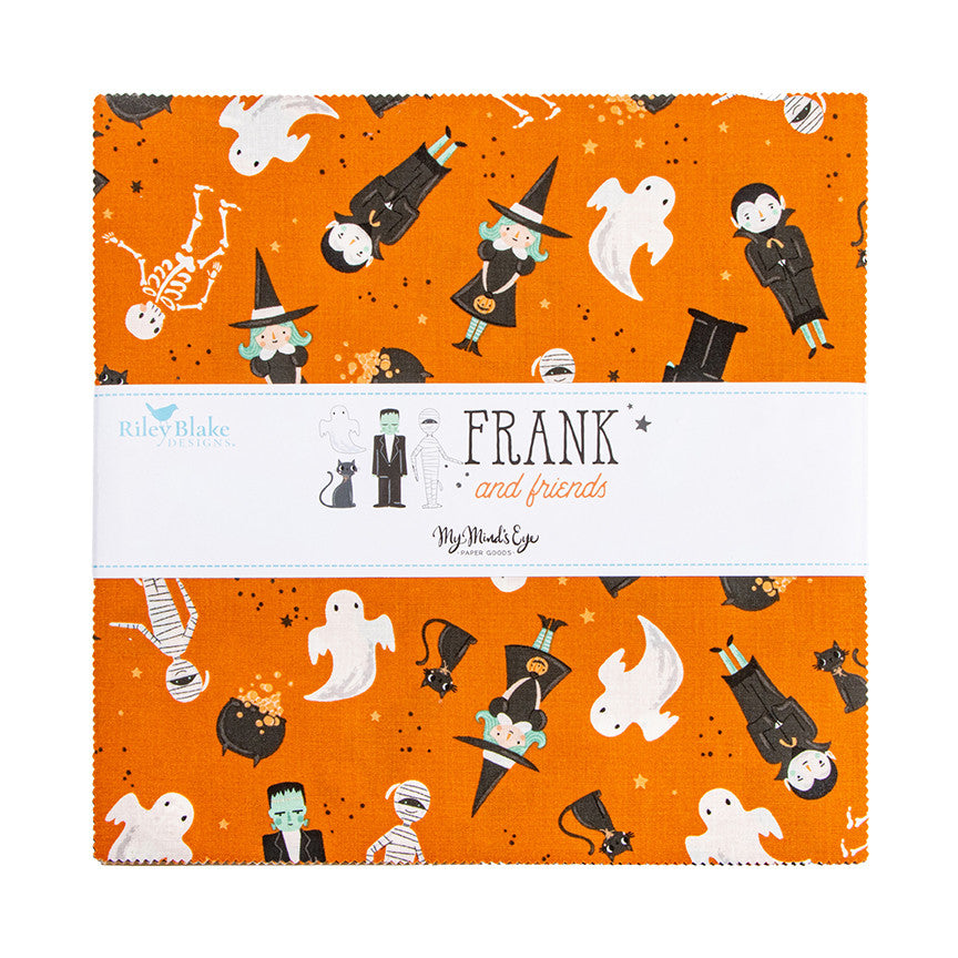 Frank and Friends 10" Stacker by My Mind's Eye for Riley Blake Designs | 42 Pcs | 10-17470-42